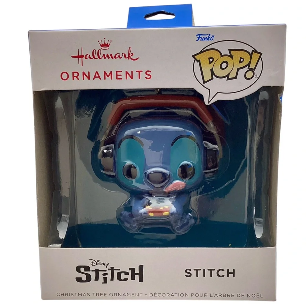 Hallmark Funko Pop! Disney’s Stitch “Gamer Stitch” Christmas Ornament (NWT)